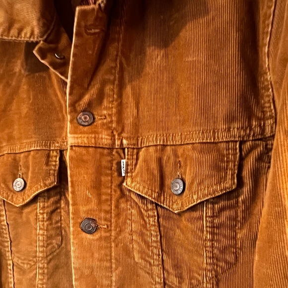 Levi’s Brown cord Denim Jacket - Picture 4 of 7